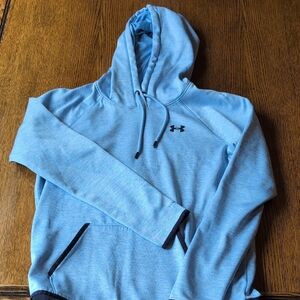 Under Armour Men's Light Blue Hoodie